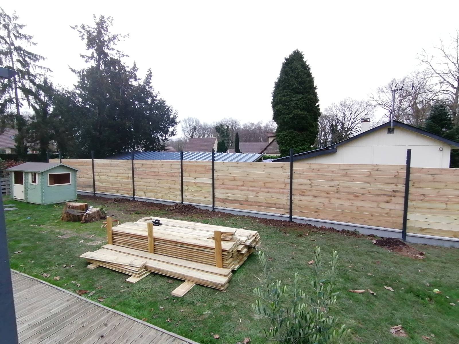 Devis pour clôture de jardin et grillage rigide Le Havre