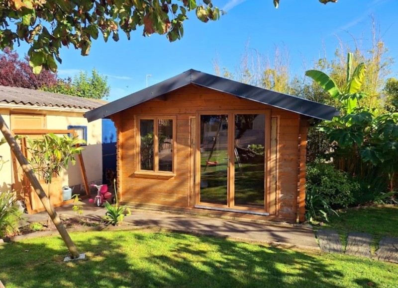 Création et mise en place d’un chalet de jardin en kit par un professionnels au Havre