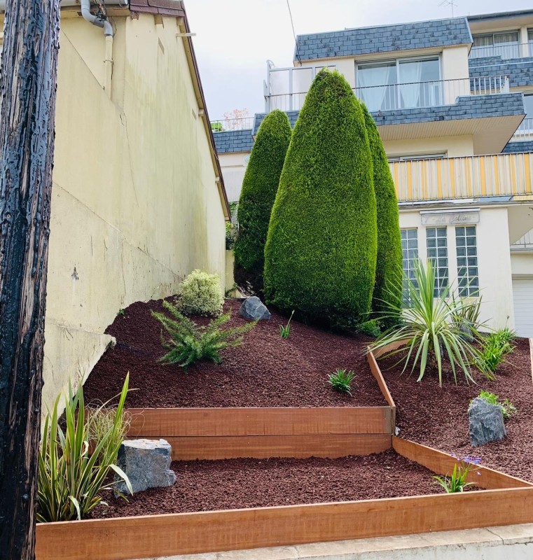Faire installer des massifs dans un jardin par un paysagiste le havre